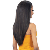 Freetress Equal Half Wig DRAWSTRING FULLCAP NATURAL PRESSED YAKY